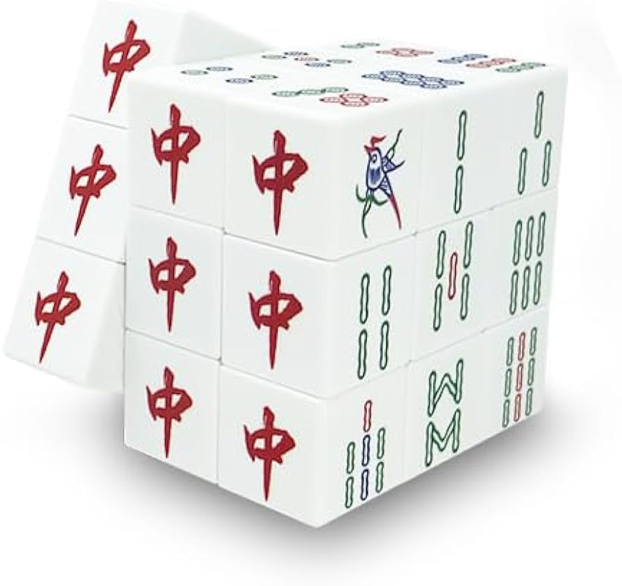 Amazon | Remarks Japan パズルキューブ 麻雀グッズ 7cm 3×3